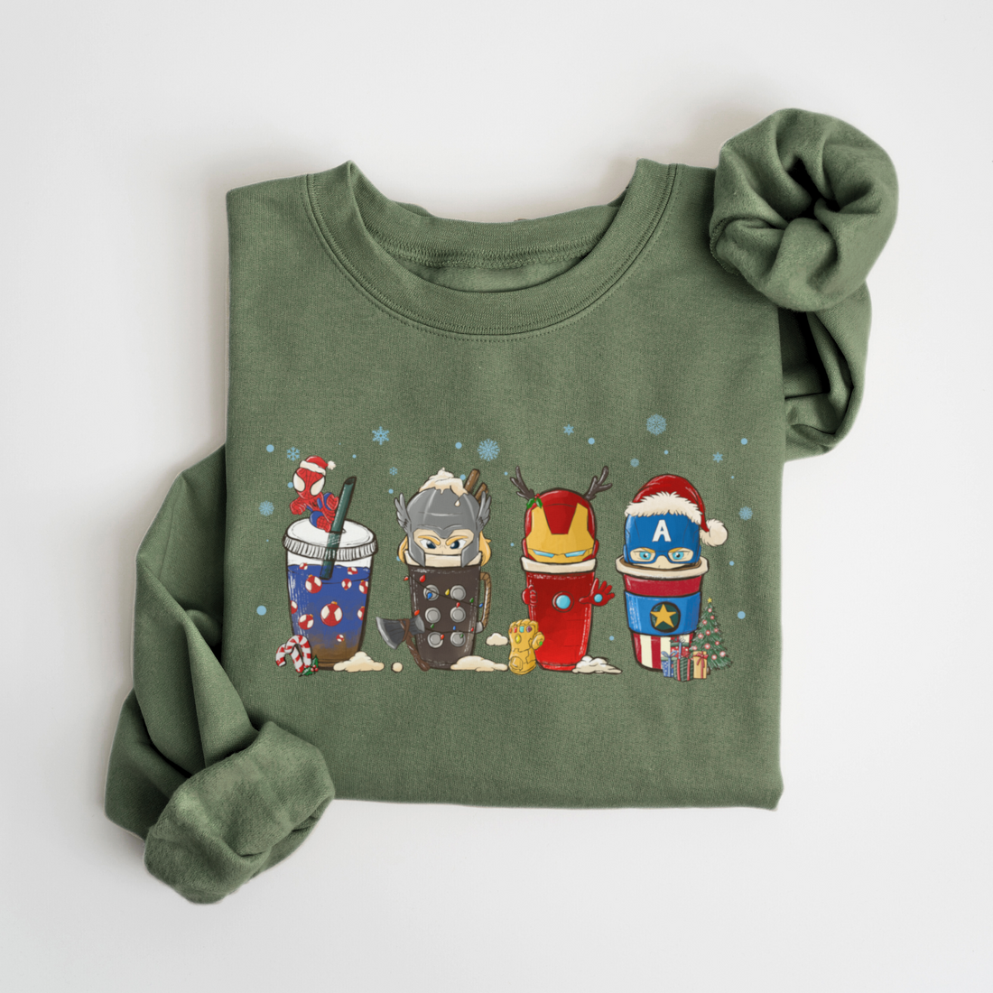 SWEATSHIRT LATTE AVENGERS