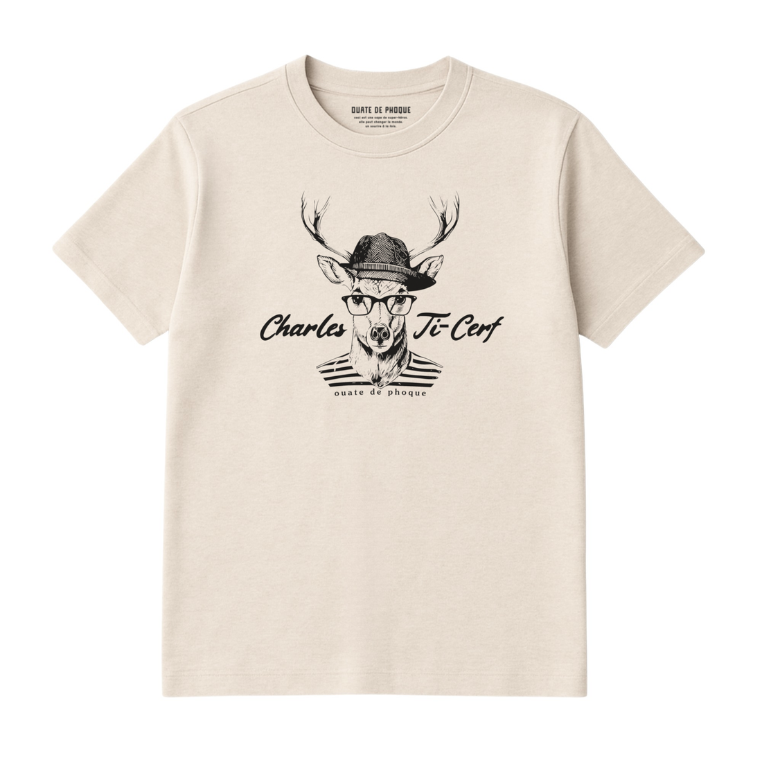 CHARLES TI-CERF T-SHIRT