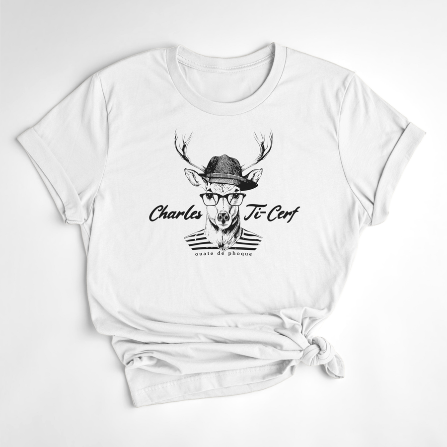 T-SHIRT CHARLES TI-CERF