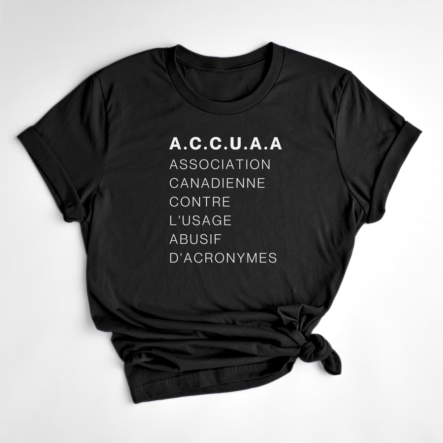 ACRONYMS T-SHIRT
