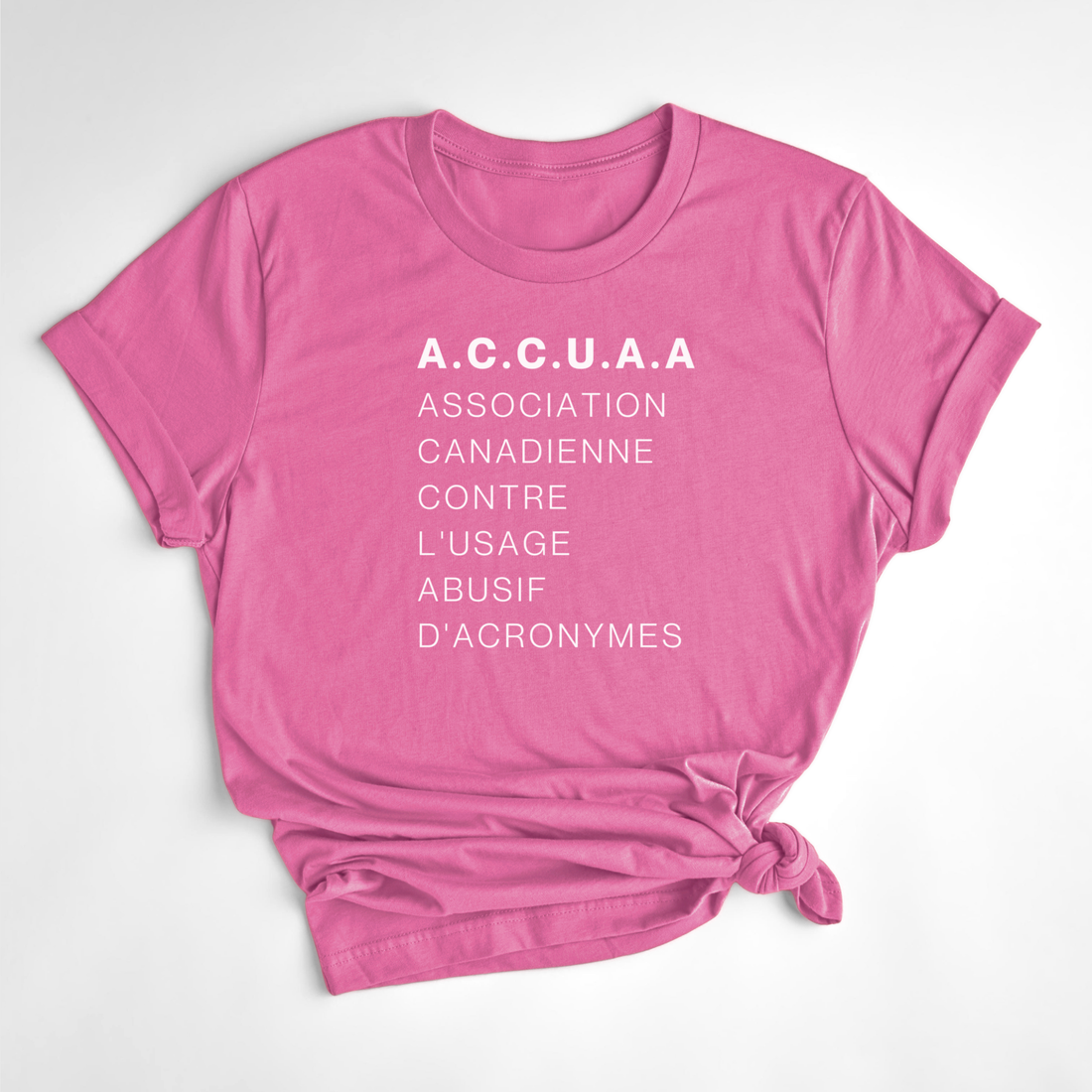 ACRONYMS T-SHIRT