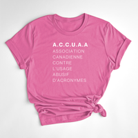 ACRONYMS T-SHIRT