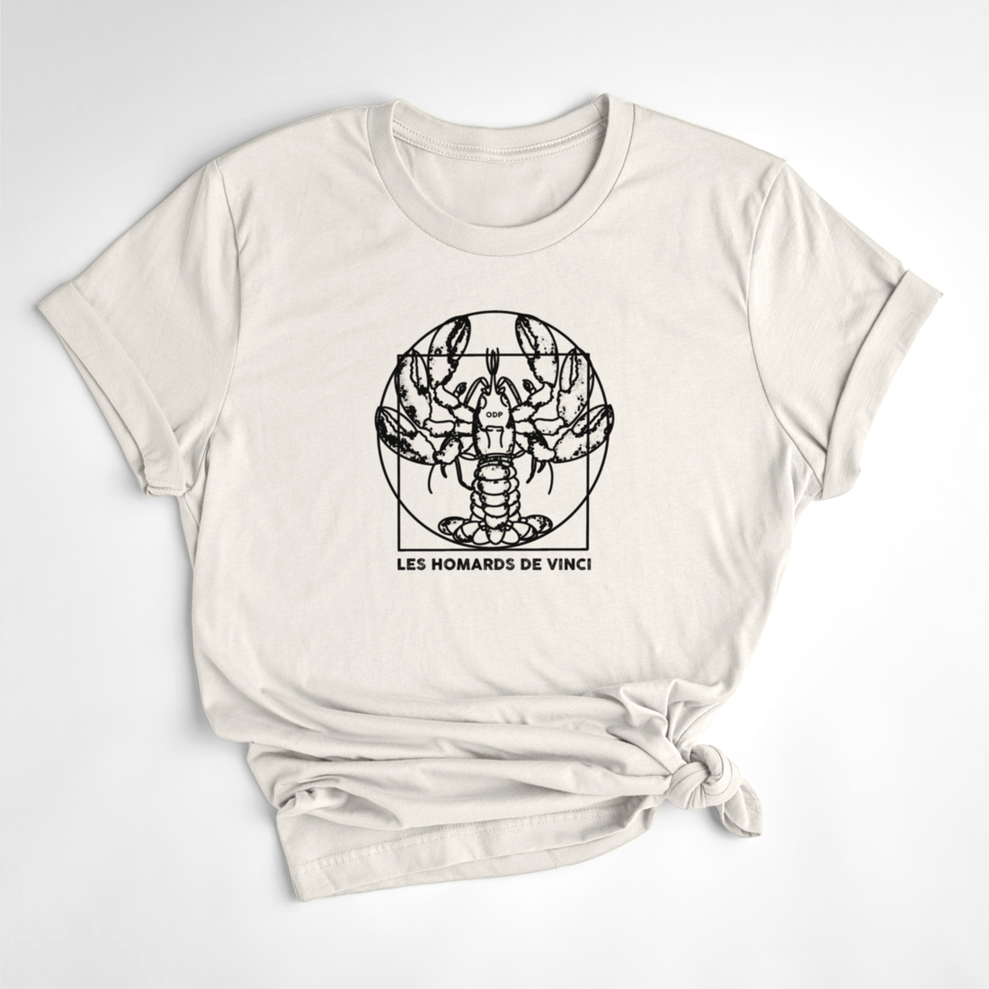 T-SHIRT HOMARD DE VINCI