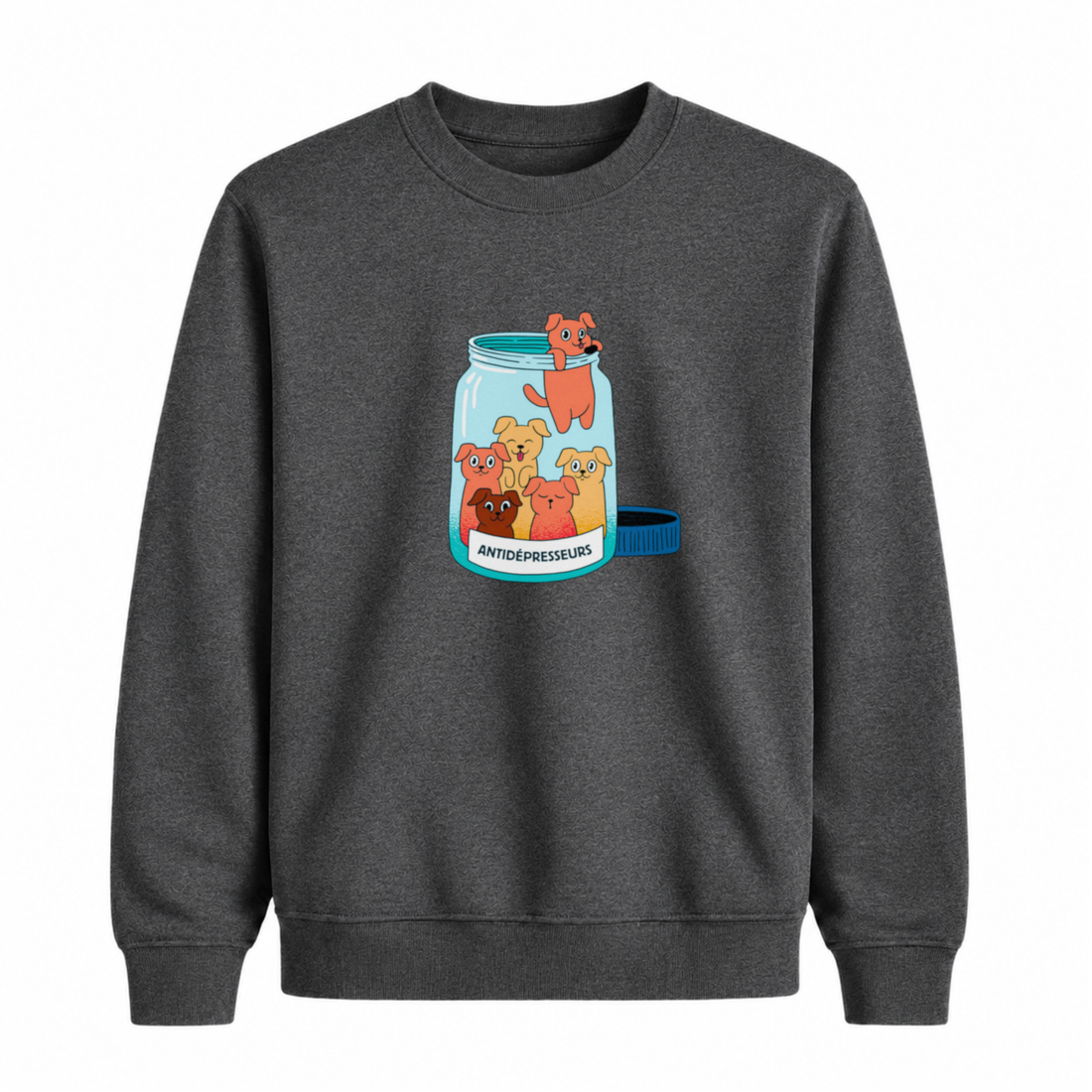 Sweatshirt Antidépresseurs Chien