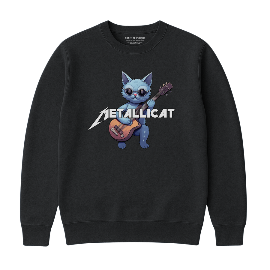 METALLIC SWEATSHIRT