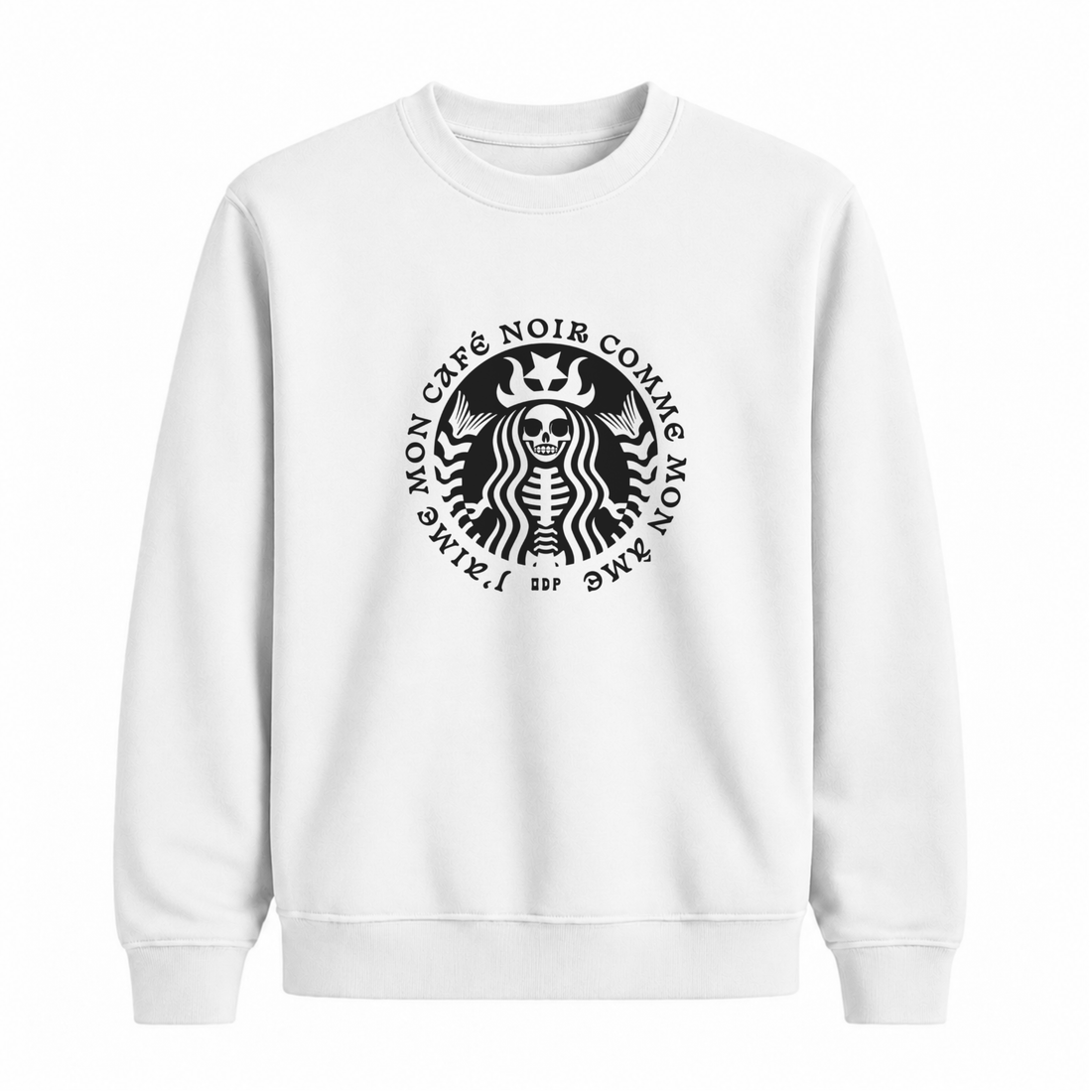 Sweatshirt Café Comme Mon Âme