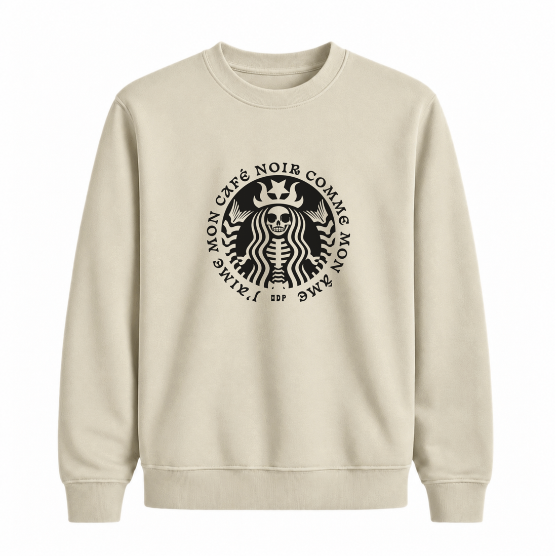 Sweatshirt Café Comme Mon Âme