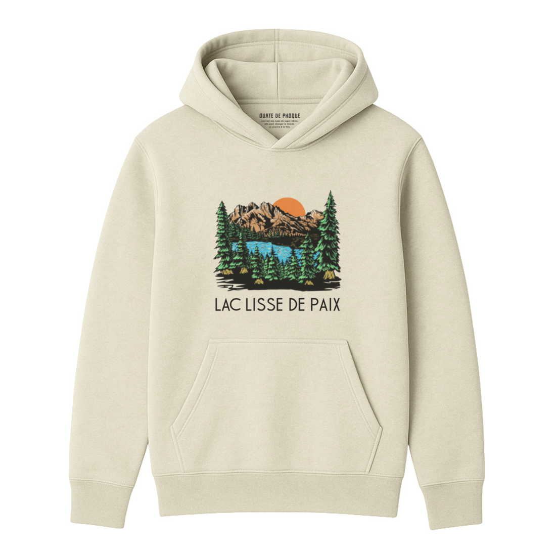Hoodie Lac Lisse