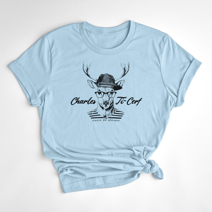 T-SHIRT CHARLES TI-CERF
