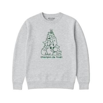 Sweatshirt Chatpin De Noël - Enfant