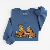 Sweatshirt Chats Automne
