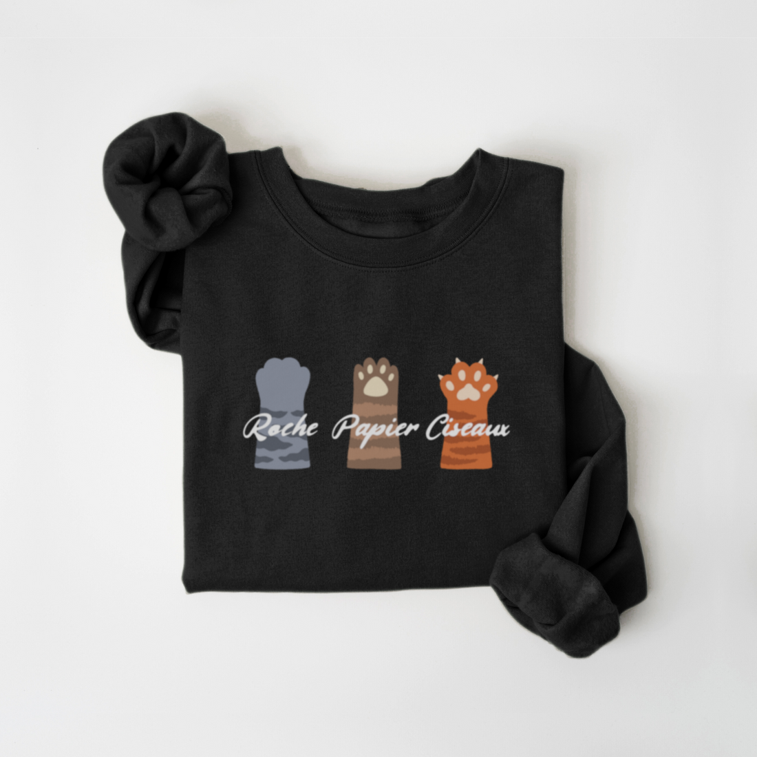 SWEATSHIRT ROCHE PAPIER - ENFANT