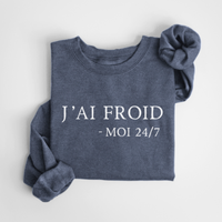 SWEATSHIRT J'AI FROID