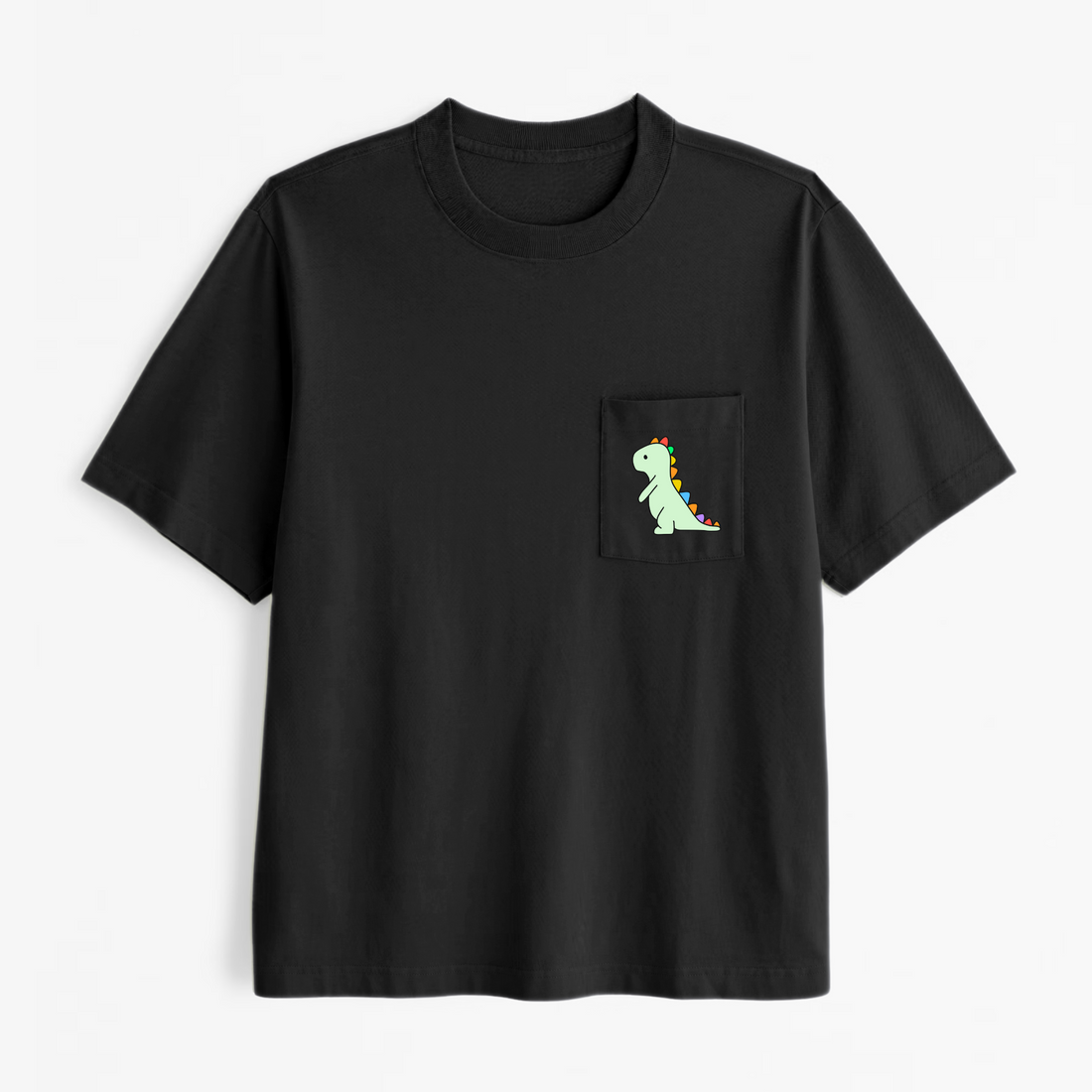 T-SHIRT POCHE DINO