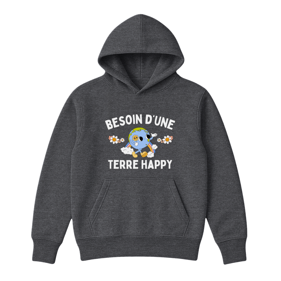 Hoodie Terre Happy