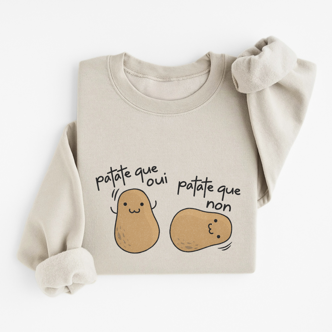 Sweatshirt Patate Que Oui