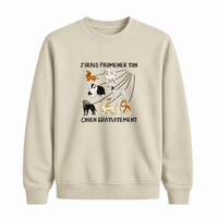 Sweatshirt Promener Ton Chien