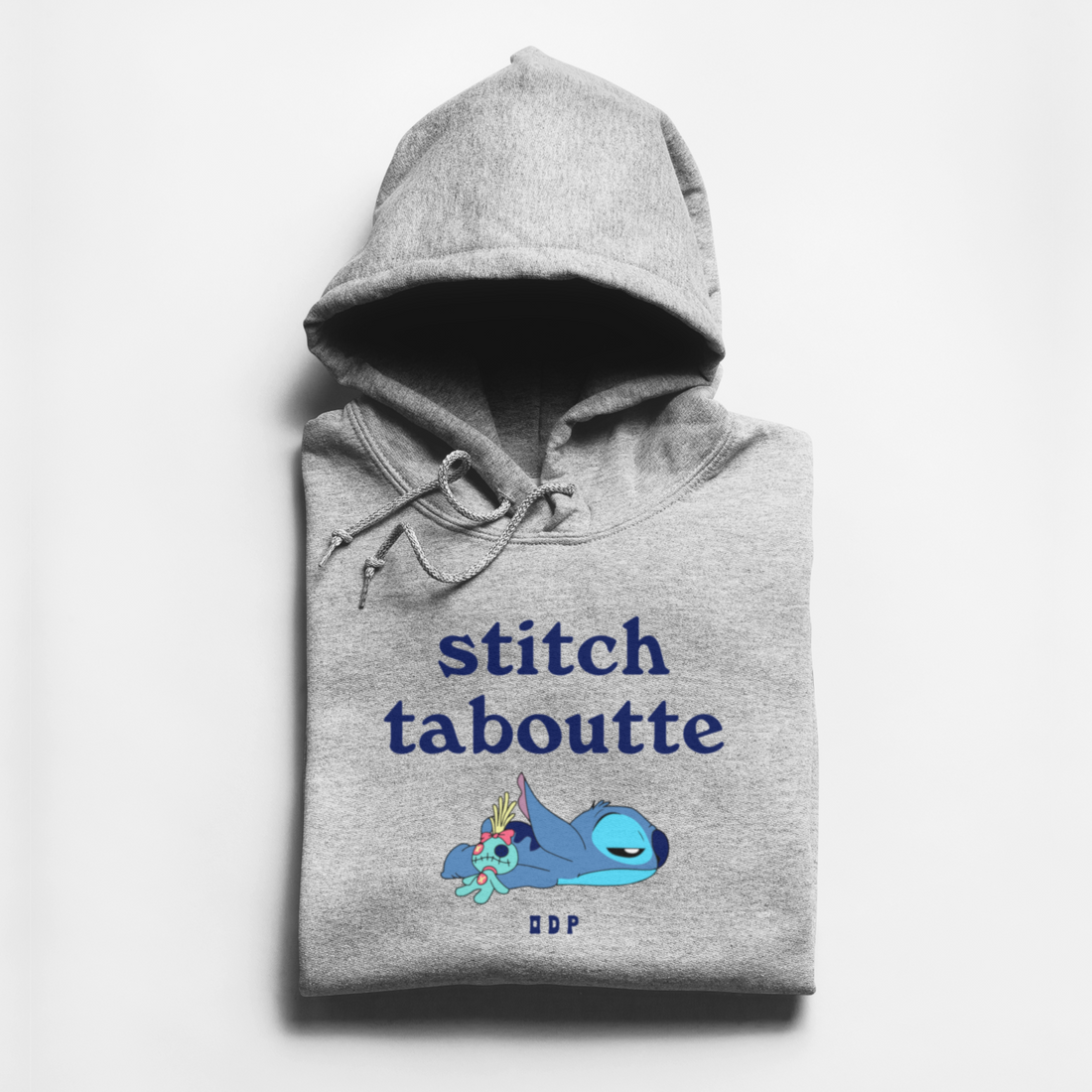 HOODIE STITCH - GRIS