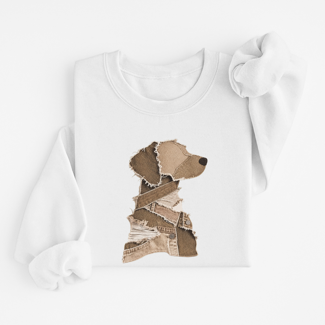 Sweatshirt Chien Denim