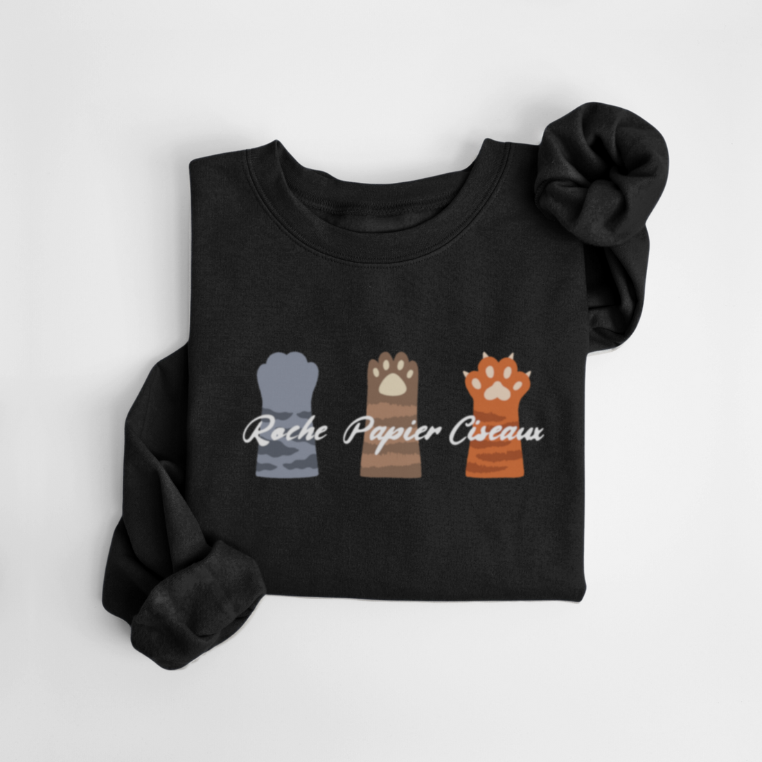 SWEATSHIRT ROCHE PAPIER - ENFANT