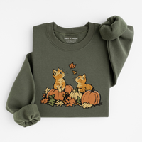 Sweatshirt Chats Automne