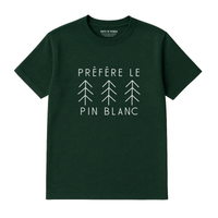 T-Shirt Pin Blanc