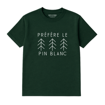 T-Shirt Pin Blanc