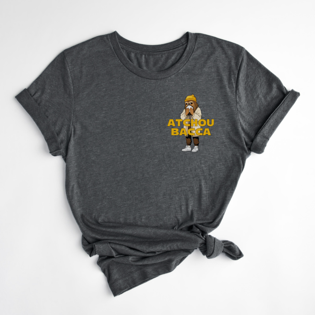 T-SHIRT CHEWBACCA - CORBEAU