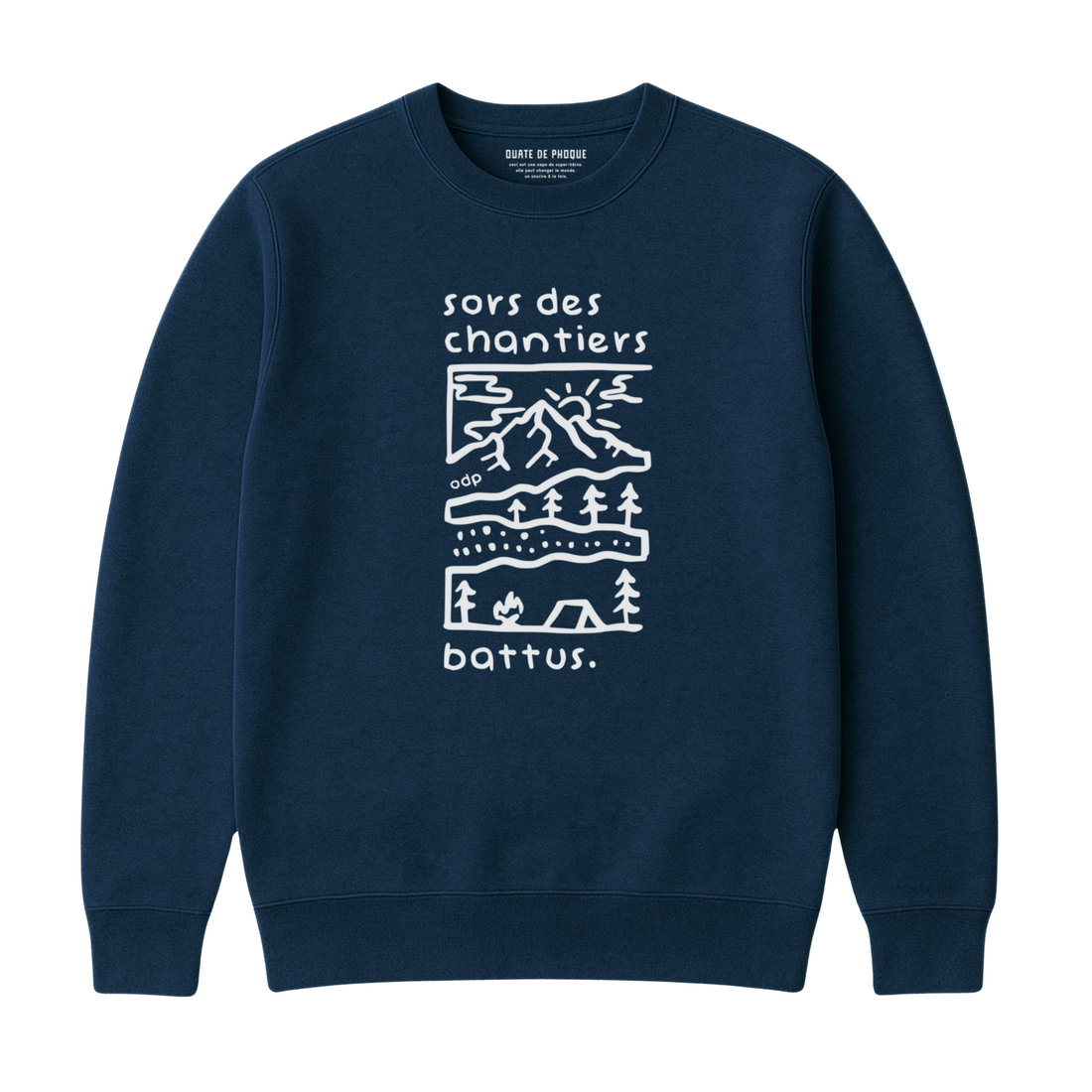 Sweatshirt Chantiers Battus