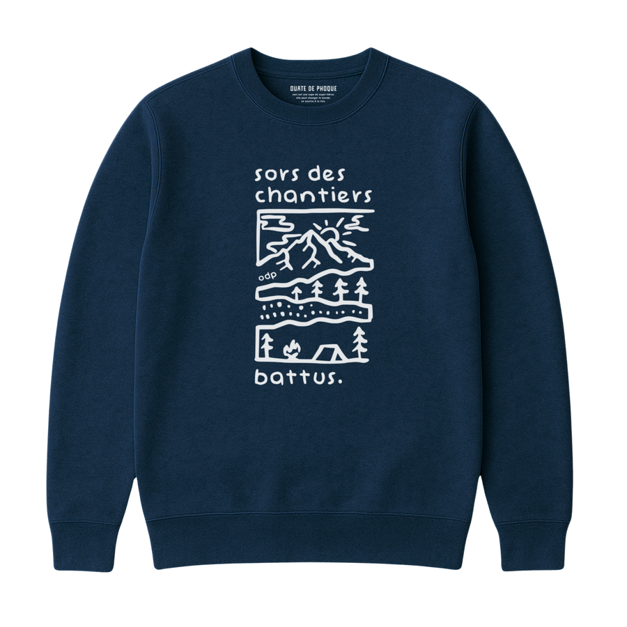 Sweatshirt Chantiers Battus
