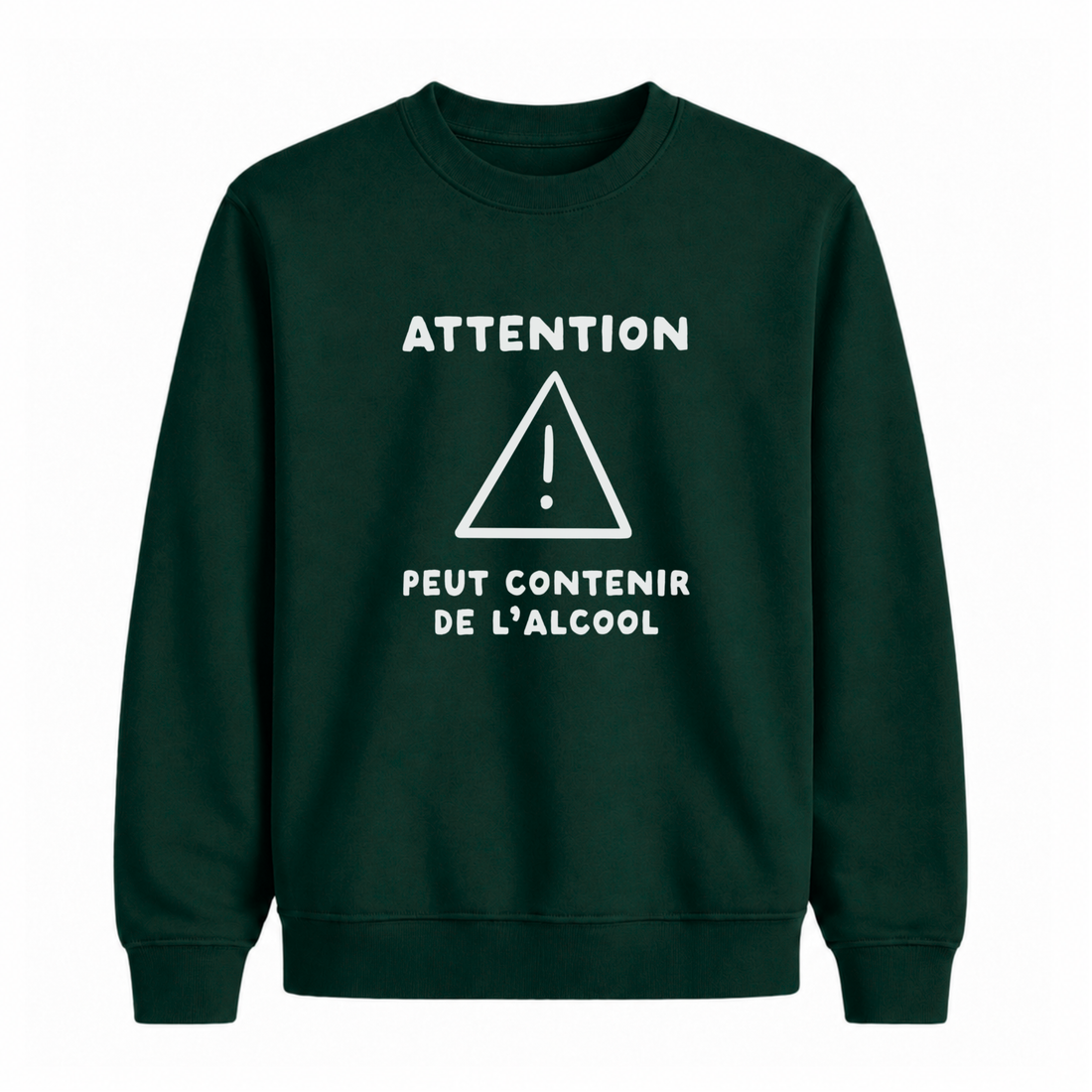 Sweatshirt Peut Contenir Alcool