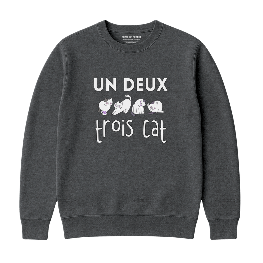 THREE CAT SWEATSHIRT