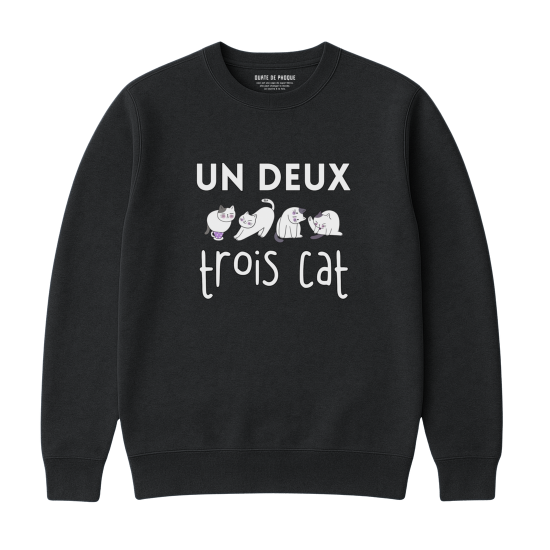 THREE CAT SWEATSHIRT