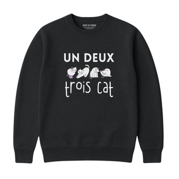 THREE CAT SWEATSHIRT
