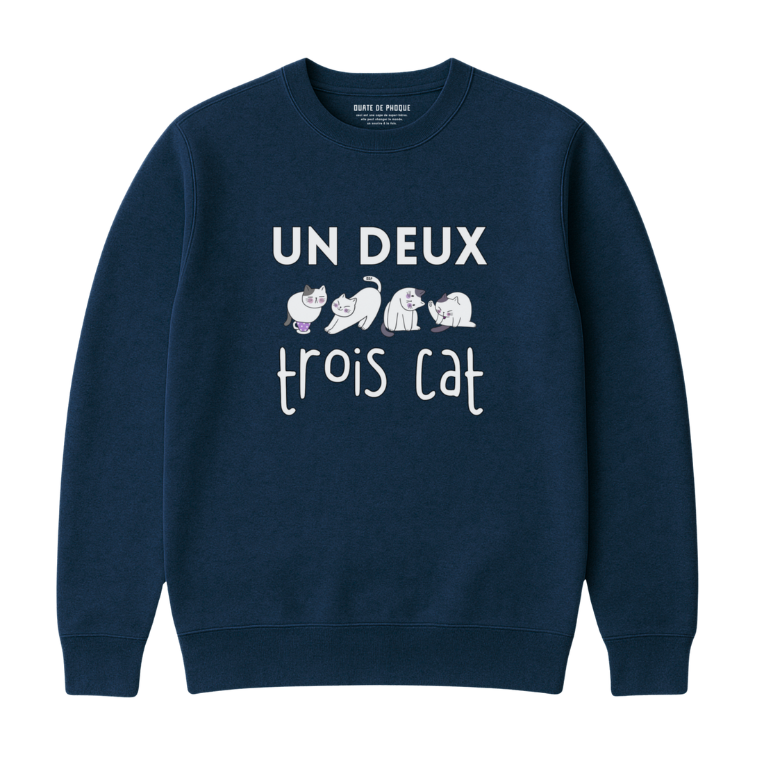 THREE CAT SWEATSHIRT