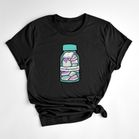 T-SHIRT ANTIDÉPRESSEURS LIVRES