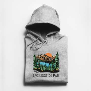 HOODIE LAC LISSE - GRIS