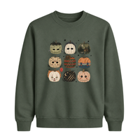 Sweatshirt Citrouilles Vilains