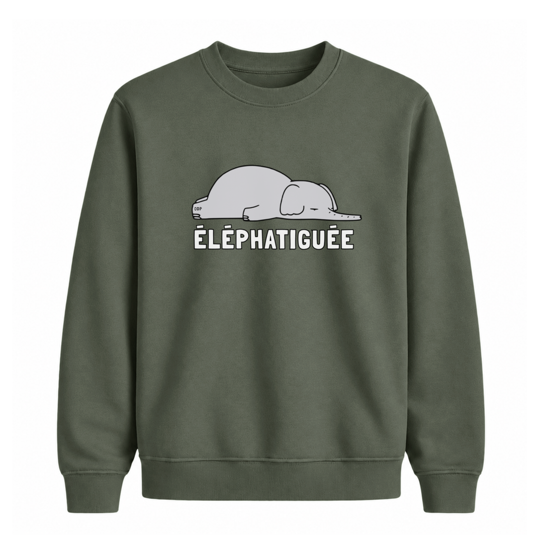 Sweatshirt Éléphatiguée