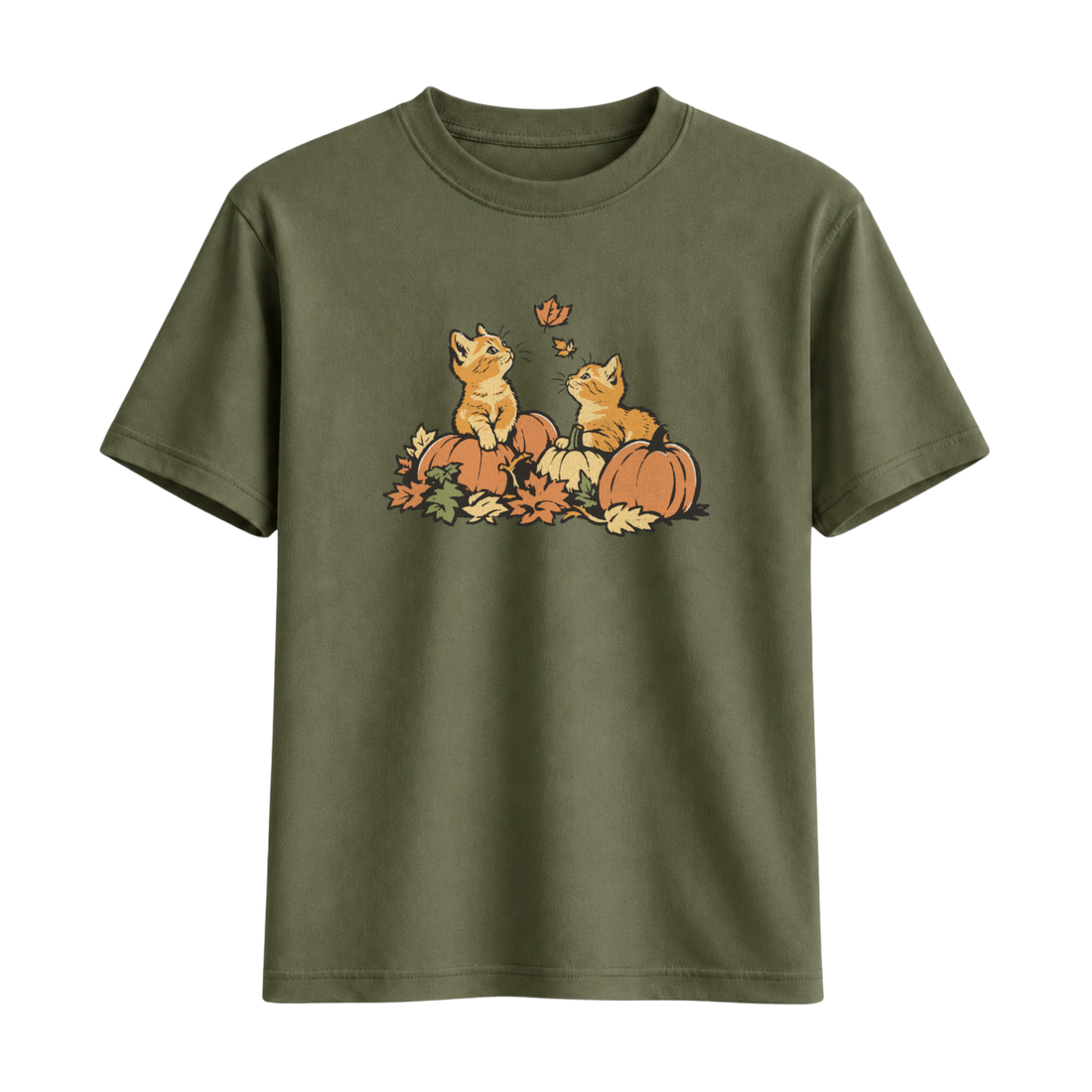 T-Shirt Chats Automne