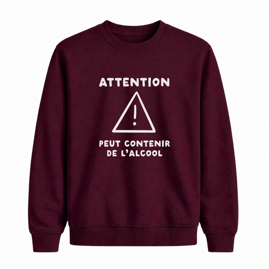 Sweatshirt Peut Contenir Alcool