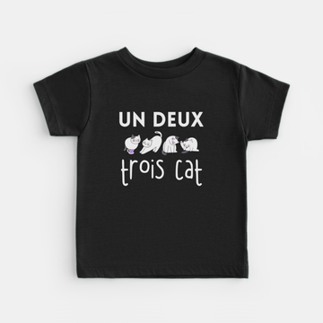 T-SHIRT TROIS CAT - ENFANT
