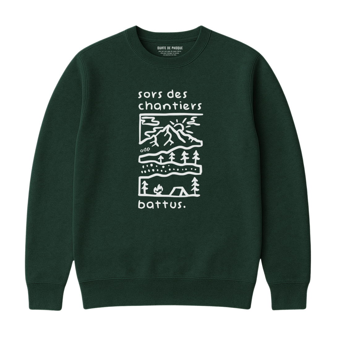 Sweatshirt Chantiers Battus