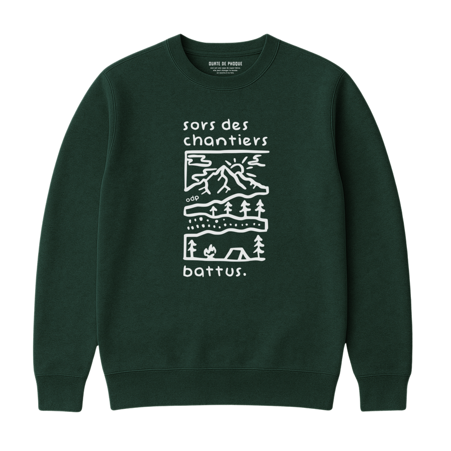 Sweatshirt Chantiers Battus