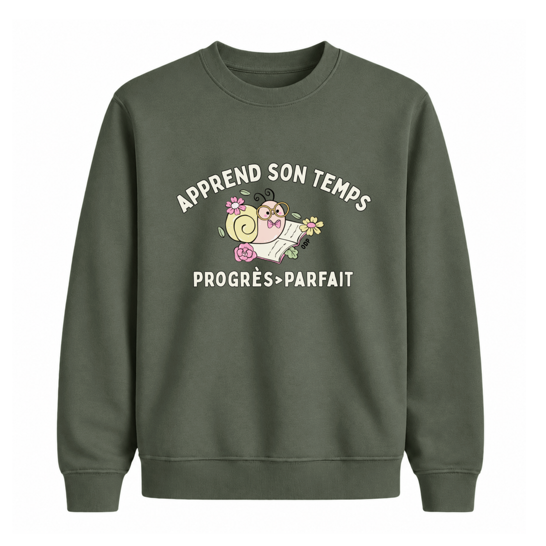 Sweatshirt Apprend Son Temps