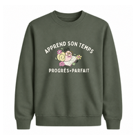 Sweatshirt Apprend Son Temps