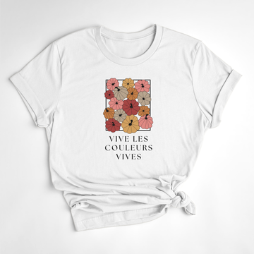 T-SHIRT COULEURS VIVES