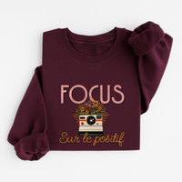 Sweatshirt Focus Sur Le Positif
