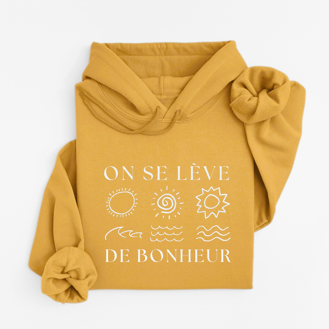 Hoodie Lève De Bonheur