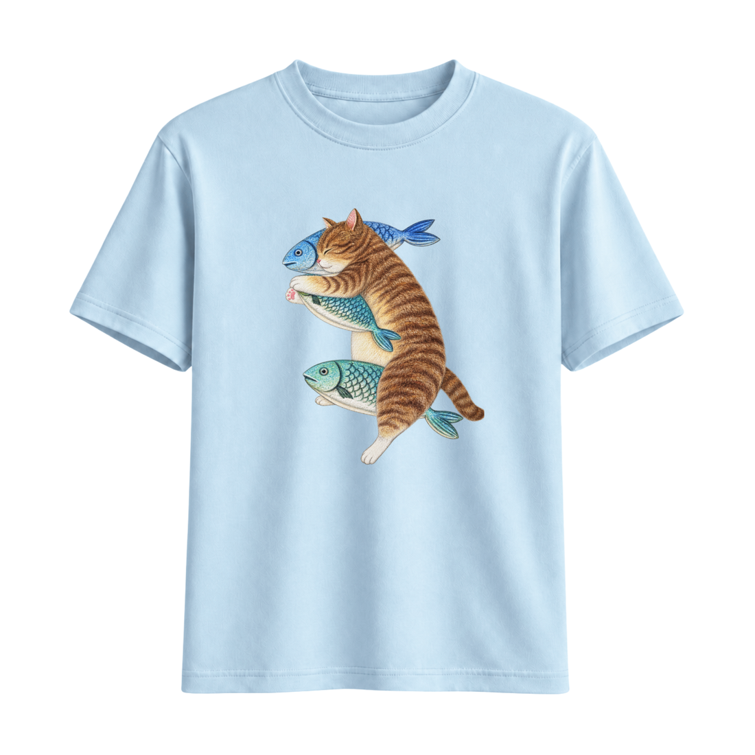 T-Shirt Chat Poisson